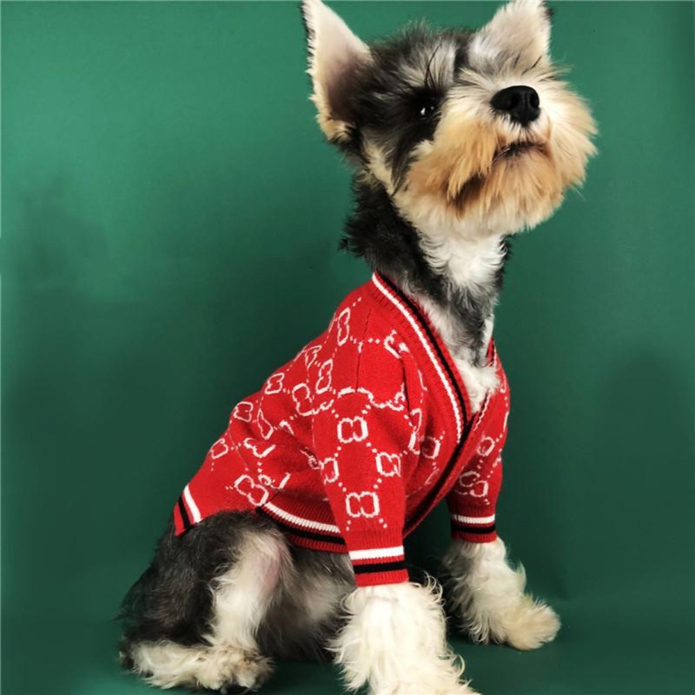 🐶💕 Gucci - Dog Cardigan Sweater 🐾